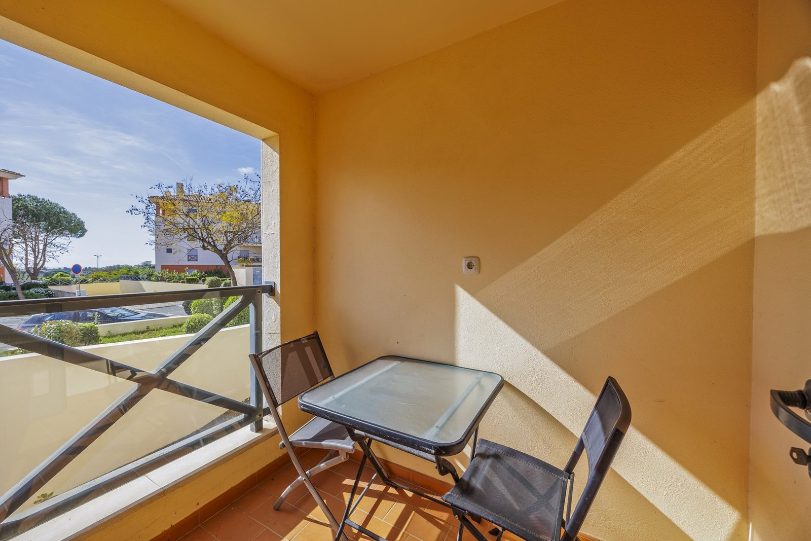 Private balcony off the second bedroom