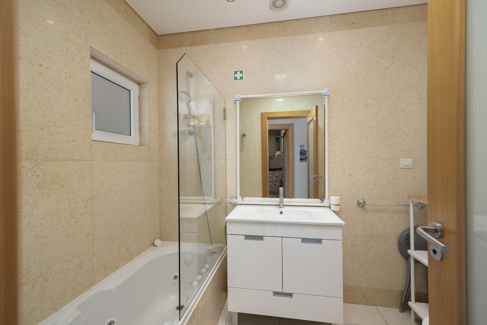 Bathroom vanity close-up